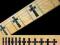 Naklejka GITAROWA Krzyż Tony Iommi (BP), na gitarę