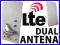 Antena DUAL LTE/4G 2x15dBi Huawei E3272, E3276 14m