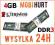 NOWA PAMIĘĆ KINGSTON 4GB DDR3 1333MHZ GW24 FV