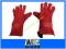 Rękawice spawalnicze czerwone RSPBC INDIANEX