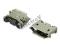 Gniazdo Micro-USB 2.0 typ 1xB, 5-stykowe