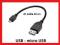 Kabel USB - Micro USB  40 cm Nowy Wysyłka 24h
