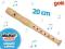 Flet flecik prosty instrument 20cm drewno 5+ GOKI