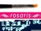 rosaris PĘDZELEK DO ŻELU UV * 4mm SKOŚNY do FRENCH