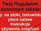 Regulamin z twoim tekstem, instrukcje, regulaminy