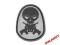 Naszywka SKULL GUN 3D 4TAC PVC .............