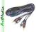 kabel 2 RCA - 2RCA CHINCH  VITALCO -  5,0 m