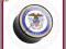 Plug akrylowy 14 mm - Logo U.S. Navy