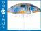 58374 SUN GARDEN PARASOL OGRODOWY SKŁADANY 1,8 ME
