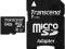 Karta microSDXC 64 GB Transcend Class 10 +adapter