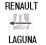 DRĄŻEK Kierowniczy Drążki Renault Laguna RTS NOWY