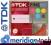 TDK FINE MD Mini Disc MD80 80min 1szt PINK