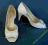 buty eleganckie ŚLUBNE białe wygodne ekstra 35-40