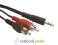 ACCURA kabel stereo miniJACK - 2xCHINCH M/M 1.5m