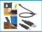 Kabel USB - Micro USB 45cm sztywny (8355)