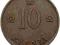 FINLANDIA 10 PENNIA 1938 ROK st.2