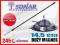 ANTENA SONAR 827 HELIKALNA 62cm +145 MAGNES T3 27