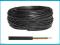 Kabel koncentryczny telefoniczny 2c czarny (K510)