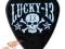 Kostka Dunlop Lucky 13 - Skull and Stars 0.60 mm