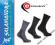 SKARPETY TREKKINGOWE SREBRO OUTDOOR LIGHT r.39-42