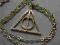 Naszyjnik Harry Potter Insygnia Śmierci obrotowy