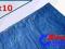 PLANDEKA 8x10 NIEBIESKA WZMACNIANA PLANDEKI PŁACHT