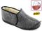 KAPCIE OCIEPLANE unisex obuwie domowe BEFADO r. 39