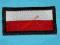 Naszywka prasowanka flaga Polska orzeł godło 5*3cm