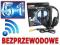 SŁUCHAWKI BEZPRZEWODOWE WIRELESS 5w1 RADIO MIKROF.