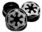 tunel plug STAR WARS Imperium sith odkręcaną 6mm