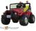 Dziecięcy samochodzik MAŁA TERENÓWKA H2czerwony PT
