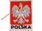 Naszywka godło Polska Poland orzeł tarcza