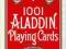 Karty do gry ALADDIN 1001 od USPCC poker RED