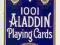 Karty do gry ALADDIN 1001 od USPCC poker BLUE