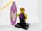 LEGO MINIFIGURES SERIA 4 SURFER GIRL SURFERKA