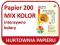 Papier ksero KOLOROWY MIX A4 200 ark. INTENSYWNE