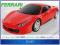 FERRARI 458 ITALIA LICENCJONOWANY 1:24 RASTAR 6600