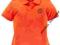 T-SHIRT POMARAŃCZOWY POLO Z MAŁPKĄ  92