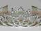 Cyrkonie diadem ślubny korona tiara z cyrkoniami