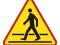 Znak BHP Drogi Wewnętrzne Przejście dla pieszych