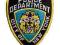NYPD Naszywka Police Department City of New York