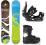 Nowy Zestaw Snowboard Raven TTT 147cm ROCKER 2014