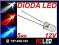 Dioda LED Super jasna clear 5 mm prawdziwe 12V