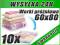 10x WORKI PRÓŻNIOWE POKROWIEC UBRANIA 60x80 WOREK