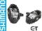 SHIMANO PD M424 PEDAŁY PLATFORMOWE SPD + BLOKI CT