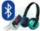 SONY MDR-ZX550BN słuchawki nauszne Bluetooth BLUE