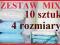 WORKI~PRÓŻNIOWE~MIX~10 SZT.~DLA~KAŻDEGO!!!!4 ROZM.