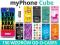 FUTERAŁ DO/NA myPhone Cube+2x FOLIA