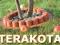PALISADA OGRODOWA, OBRZEŻE IPAL7 4,05m - TERAKOTA