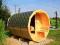 Sauna EXCLUSIVE Beczka Ogrodowa Ruska Bania 3m